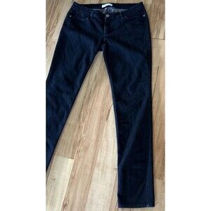 Habitual Jeans Women Size 31 Dark Blue Celtic Cross USA